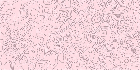 Complex contour design with maze-like layout

