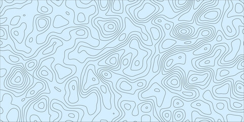 Complex contour design with maze-like layout


