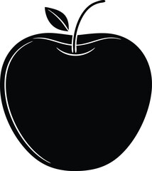apple line art vector 