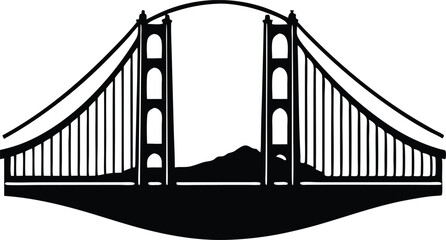 bridge vector illustration