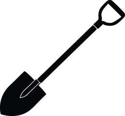 shovel vector illustration