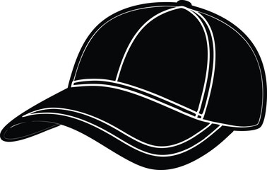 baseball cap vector illustration