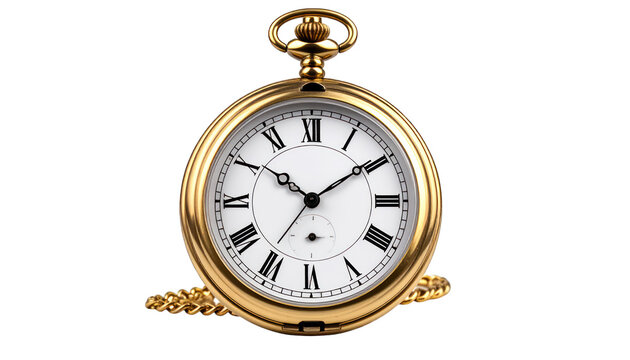 Vintage gold pocket watch - Powered by Adobe