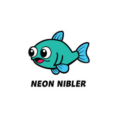 vector illustration of a fish