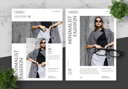 Black And White Fashion Flyer