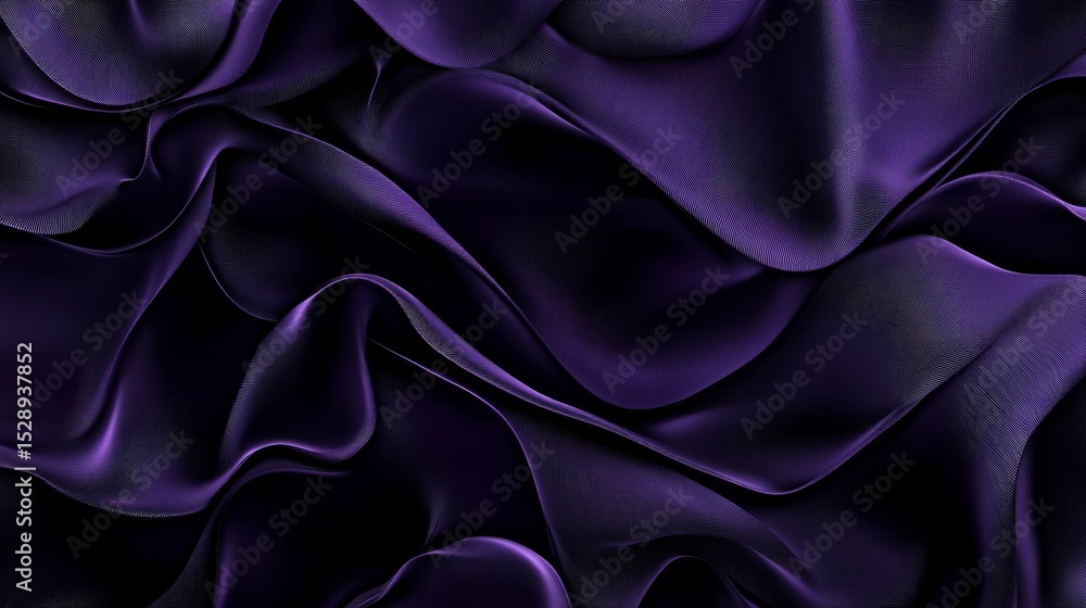 Poster dark abstract black texture vector background with modern purple gradient overlay featuring smooth b