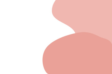 Abstract Pastel Wave Frame Background. Abstract pastel color paint splash pattern background. Vector overlay geometric design