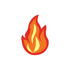 fire flames vector illustration