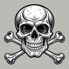 Playful Dog Illustration with CMYK Colors and Simple Font Elements