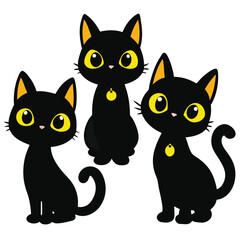 Four Cartoon Dog Illustration Prompts EPS Design