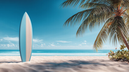 palm trees on the beach
