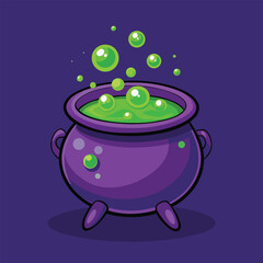 Eight Cartoon Halloween Icons Set