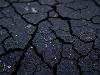 Obraz premium Basalt Fracture Lines