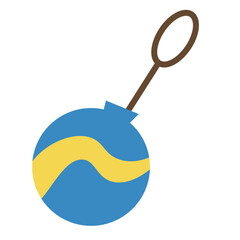 Colorful water balloon from Japanese festival