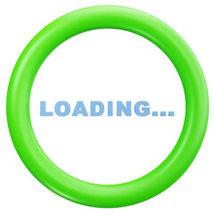 Green Circular Loading Bar