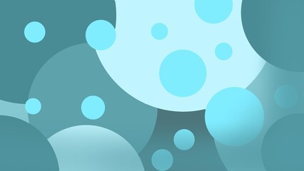 abstract blue background with circles