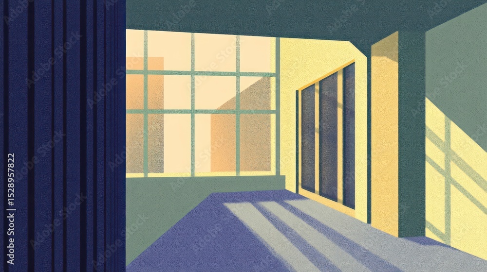 Poster random background architecture geometric building.
