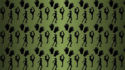VECTOR SEAMLESS SKATING PATTERN DESIGN