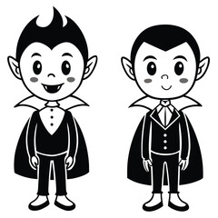 Abstract Vector Design with Black Shapes and CMYK Color Palette Elements