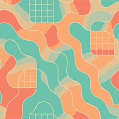 A minimal abstract cityscape background with clean lines, flat colors, and modern architecture shapes. Ideal for digital marketing, corporate designs, and urban lifestyle promotions.

