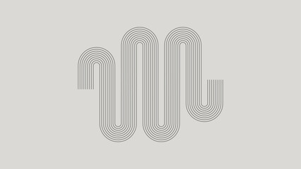 Visual Abstract Boho Shape