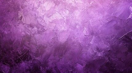 Obraz premium Vibrant abstract purple background featuring textured brush strokes and gradient color blending, ideal for modern design projects, digital art templates, and creative visual backdrops