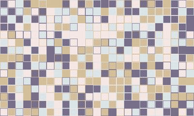 Abstract mosaic tile pattern in muted earth tones.  Perfect for backgrounds, website design, or textile prints.