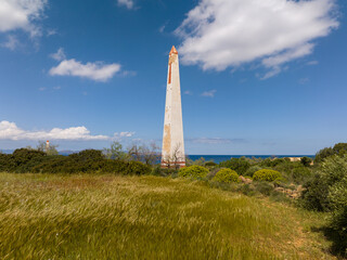 Torres de enfilación para guiar barcos en Mallorca