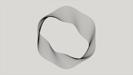 Visual Abstract Boho Shape