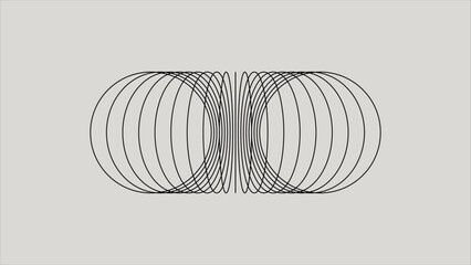 Visual Abstract Boho Shape