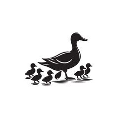 duck and ducklings