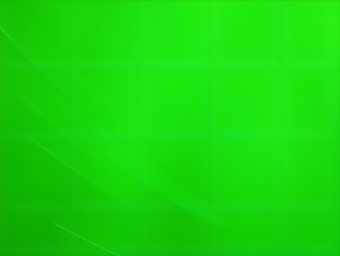 Green abstract background with wavy lines
