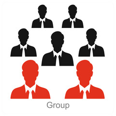Obraz na płótnie Canvas Group