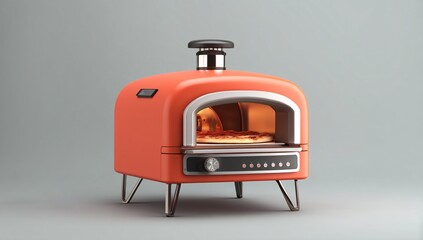 3D electric pizza oven, designed to bake perfect pizzas with even heat distribution for crispy crusts.