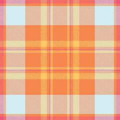 Vibrant orange and pastel plaid pattern.  Perfect for textile design, fashion, websites, and branding.  This cheerful, modern textile texture evokes feelings of warmth and optimism.
