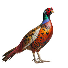 Fototapeta premium colorful bird on transparent background