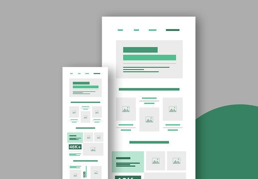 Wireframe Template Layout