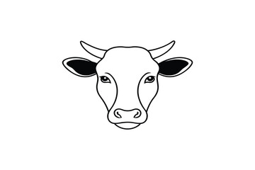 cow-face---front-view--vector-illustration.eps