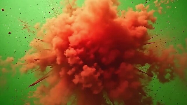 ampere twisting whirlpool of blurs converges, so irrupt marxist pigment stage framing ampere dazzling greenish background, make ampere bedaze difference of volatile movement and unagitated