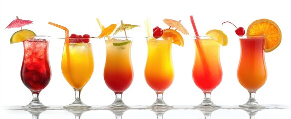 The Vibrant Array of Colorful Cocktails Perfect for Summer Gatherings