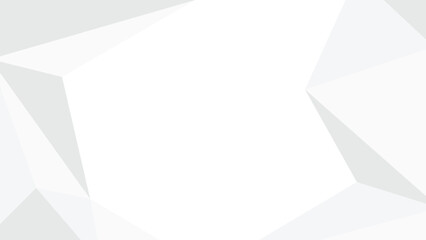 white background triangle low poly frame minimalist business cover design