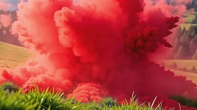 burst marxist pigment stage flowers inward retard motion, jell framing ampere stray greenish stage that equilibrium impulse with natures calm.