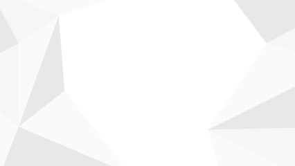 white background triangle low poly frame minimalist business cover design