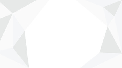 white background triangle low poly frame minimalist business cover design