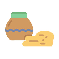 New Creative Art Supplies Icon.