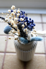 bouquet de fleurs séchées