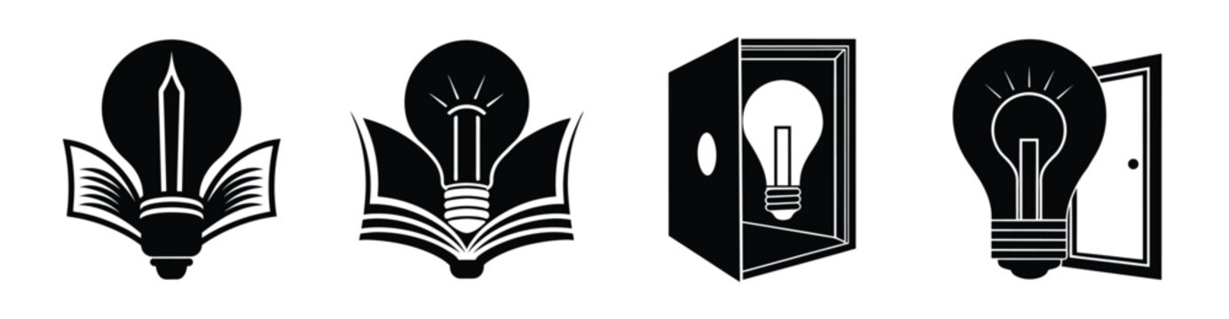 Idea Innovation Light Graphic Vector Bundle