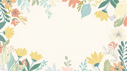 Botanical Fringe: Elegant Green Leaf Plant Border Background Images &ndash; Lush Ivy Trails, Delicate Fern Edges, Tropical Palm Fringes, and Organic Leafy Borders in Natural Textures for Stationery