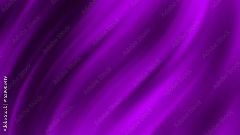 Poster abstract purple and violet wavy lines create a smooth and dynamic background with a glowing effect, 
