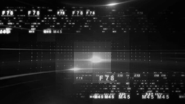 abstract binary code background